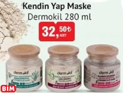 DERMOKİL KENDİN YAP MASKE
